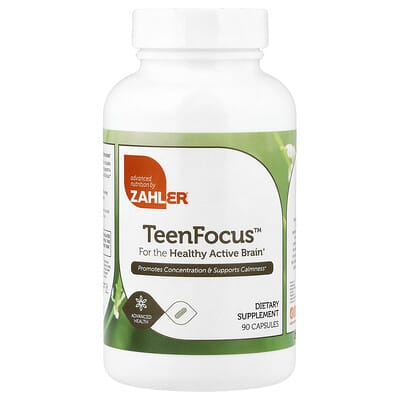 Zahler TeenFocus™, 90 капсул