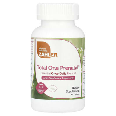 Total One Prenatal™, Essential Once-Daily Prenatal, 60 капсул