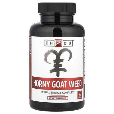 Horny Goat Weed, Sexual Energy Complex, 60 Veggie Capsules