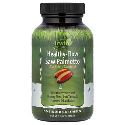 Healthy-Flow Saw Palmetto™, 60 жидких мягких капсул