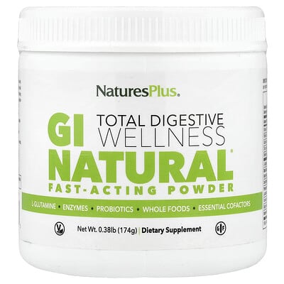 GI Natural® Быстродействующий порошок, 0.38 lb (174 g)