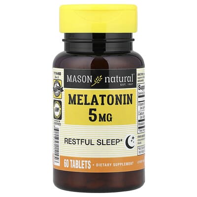 Мелатонин, 5 mg, 60 таблеток