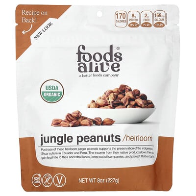 Jungle Peanuts, 8 oz (227 g)
