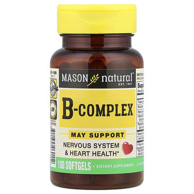 B-Complex, 100 мягких капсул