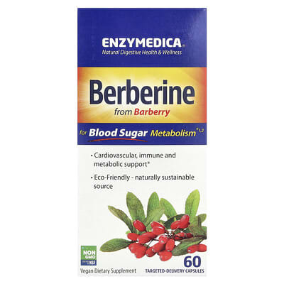 Berberine, 60 капсул с таргетной доставкой