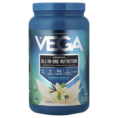 Комплексное питание Vega, French Vanilla, 689 g