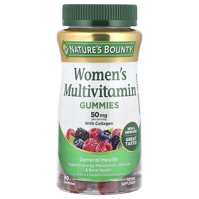 Женские витаминные мармеладки Mixed Berry & Raspberry 90 Gummies