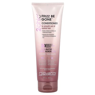 2chic®, Frizz Be Gone™ Conditioner, Shea Butter + Sweet Almond Oil, 8.5 fl oz (250 ml)