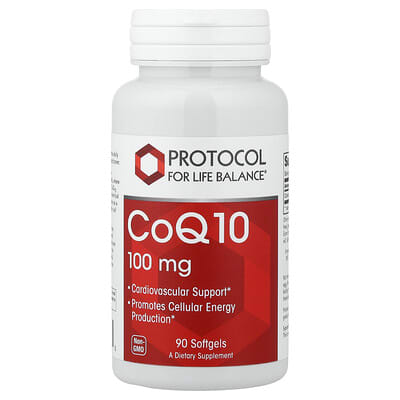 CoQ10, 100 mg, 90 Softgels