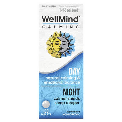 Успокаивающее средство WellMind™ день/ночь, 100 таблеток