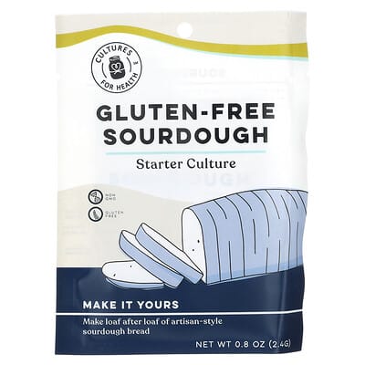 Безглютеновый заквас sourdough, 0.8 oz (2.4 g)