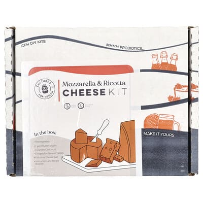 Набор для приготовления сыра Mozzarella & Ricotta, 1 шт