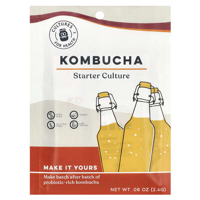 Organic Kombucha, 0.08 oz (2.4 g)