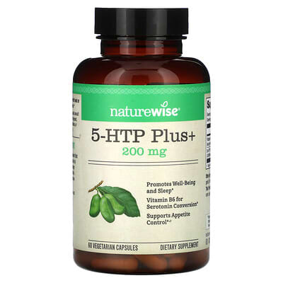 5-HTP Plus+, 60 вегетарианских капсул