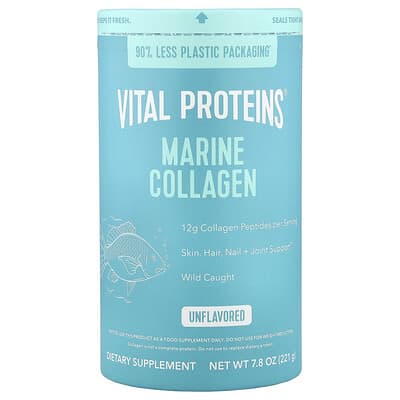 Marine Collagen, Unflavored, 7.8 oz (221 g)