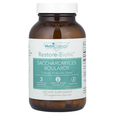 Nutricology Restore-Biotic®, Saccharomyces Boulardii, 150 mg, 120 вегетарианских капсул