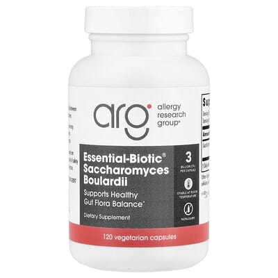 Essential-Biotic®, Saccharomyces Boulardii, 120 вегетарианских капсул