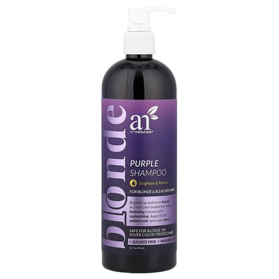 Фиолетовый шампунь для блондинок и осветленных волос, 16 fl oz (473 ml)