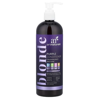 Фиолетовый кондиционер для блондинок и осветленных волос, 16 fl oz (473 ml)