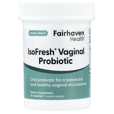 IsoFresh® Vaginal Probiotic, 30 капсул
