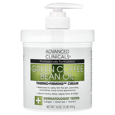 Green Coffee Bean Oil, Thermo-Firming™ Cream, 16 oz (454 g)