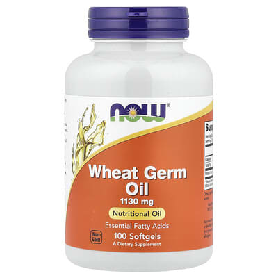 Wheat Germ Oil, 1,130 mg, 100 Softgels