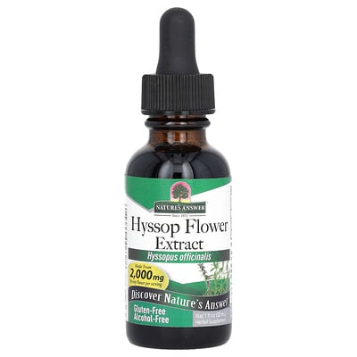 Экстракт цветков иерее, без спирта, 1 fl oz (30 ml)