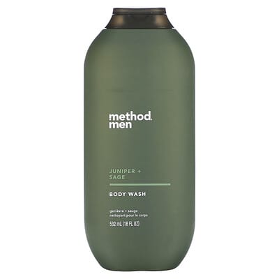Method Мужской Body Wash Juniper + Sage 18 fl oz (532 ml)