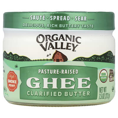 Очищенное масло гхи Organic Valley Ghee Clarified Butter, 212 g