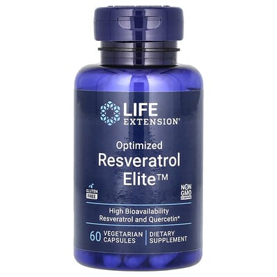 Optimized Resveratrol Elite™, 60 вегетарианских капсул