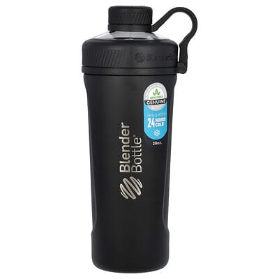 Термокружка Radian, нержавеющая сталь, матовый черный, 26 oz (770 ml)