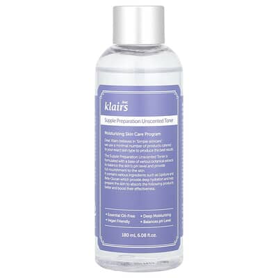 Несмываемый тоник Supple Preparation, 6.08 fl oz (180 ml)