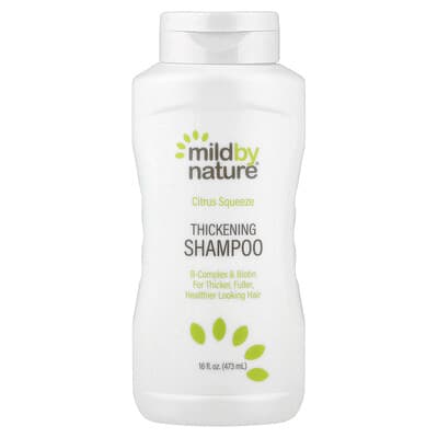 Уплотняющий шампунь, B-Complex + Биотин, Citrus Squeeze, 16 fl oz (473 ml)