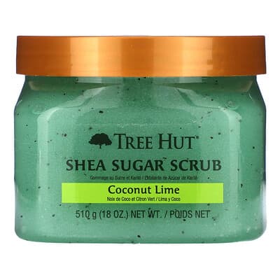 Tree Hut Скраб для тела Shea Sugar Scrub, Coconut Lime, 18 oz (510 g)