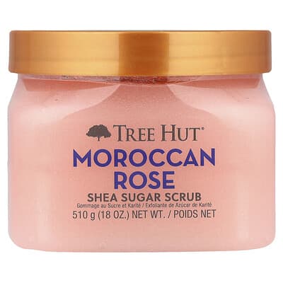 Shea Sugar Scrub, Moroccan Rose, 18 oz (510 g)