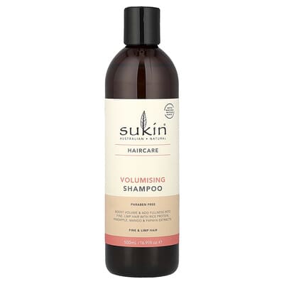 Volumising Shampoo, Fine and Limp Hair, 16.91 fl oz (500 ml)