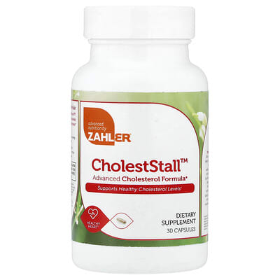 CholestStall™ Улучшенная формула для холестерина, 30 капсул