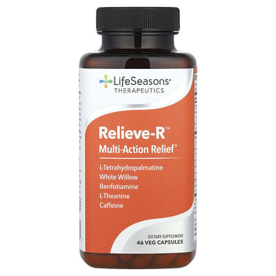LifeSeasons Relieve-R™, 46 вегетарианских капсул