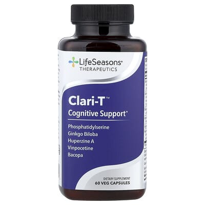 Когнитивная поддержка Clari-T™, 60 Veg Capsules