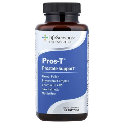 Pros-T®, Поддержка простаты, 60 мягких капсул