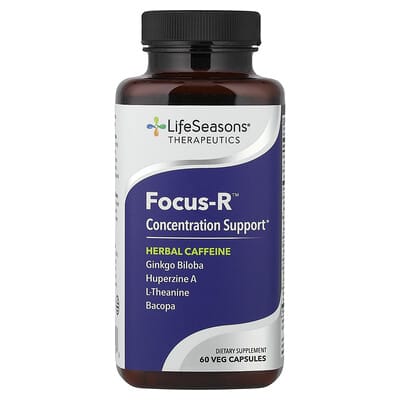 Поддержка концентрации LifeSeasons Focus-R™, 60 капсул