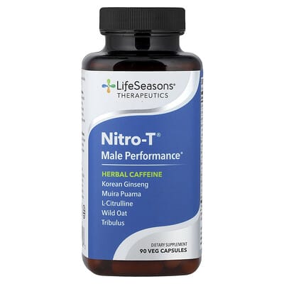 LifeSeasons мужские добавки для мужского здоровья Nitro-T®, 90 капсул