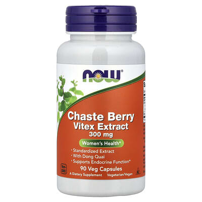 Chaste Berry Vitex Extract, 300 mg, 90 Veg Capsules