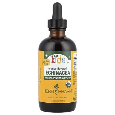 Детская эхинацея, без спирта, оранжевая, 4 fl oz (120 ml)