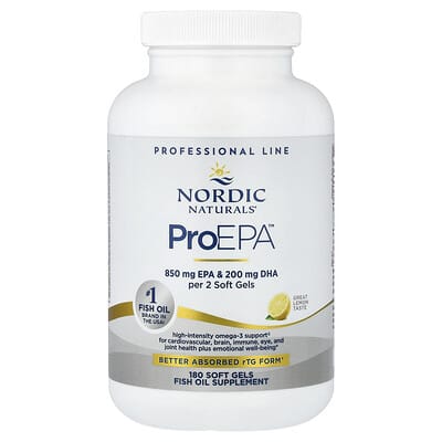 ProEPA™, лимон, 180 мягких капсул