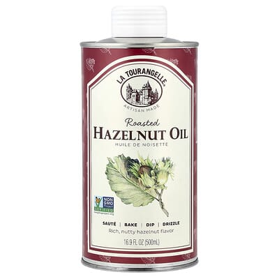 Масло жареного фундука, 16.9 fl oz (500 ml)