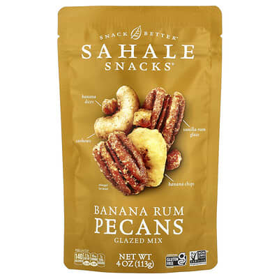 Смесь Glazed Mix, банановый ром и пекан, 4 oz (113 g)