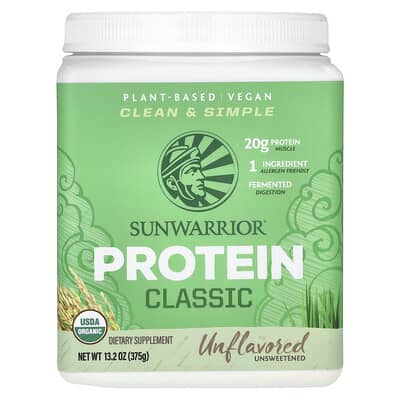 Classic Protein, без вкуса, 13.2 oz (375 g)