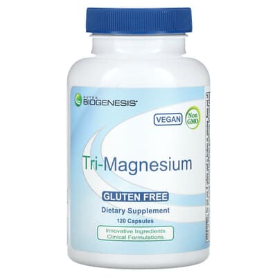 Tri-Magnesium, 120 капсул (100 mg на капсулу)