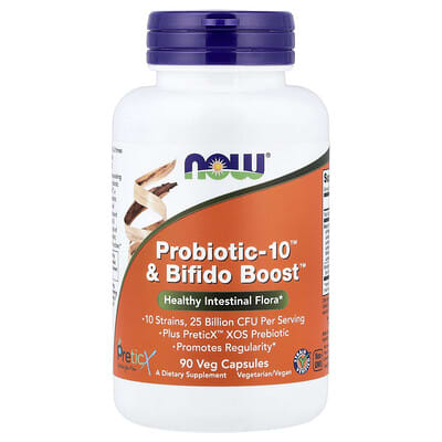 Probiotic-10™ & Bifido Boost™, 90 вегетарианских капсул